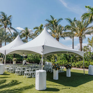 Garden wedding at Hyatt Coconut Point