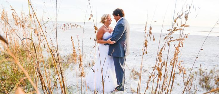 Fort Myers Beach wedding at Bowditch Beach