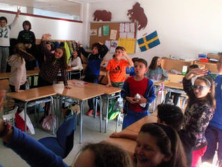 Nueva actividad con Skype. New activity with Skype.