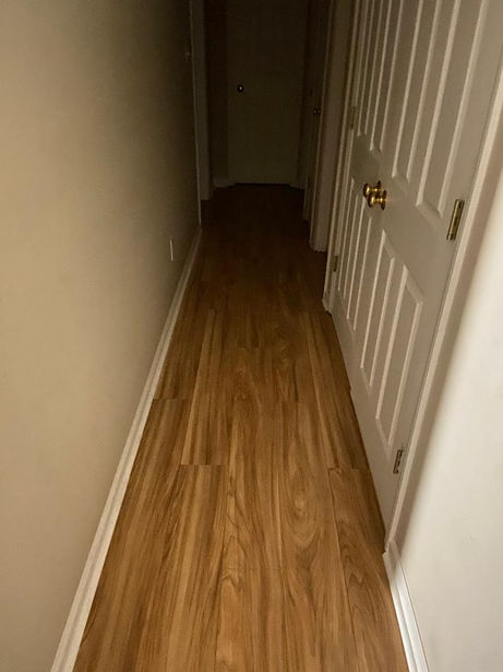 Floor installation completed