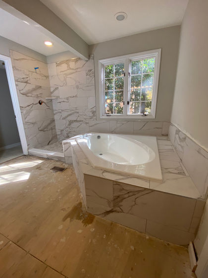 Tile Installation completed