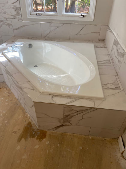 Tile Installation completed