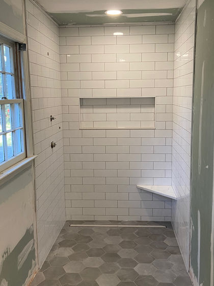 Tile Installation completed