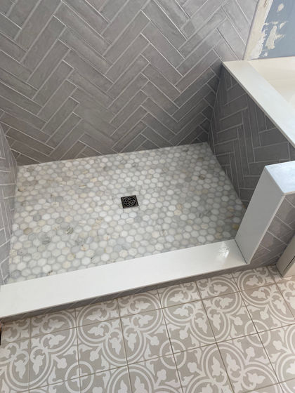 Tile installation Done
