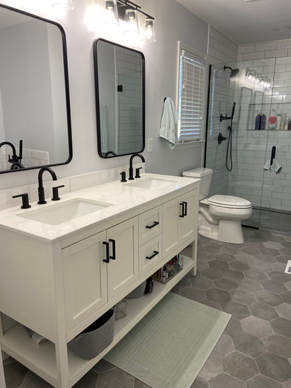 Master Bathroom Completed