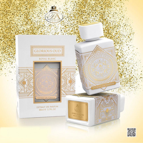 Glorious Oud ROYAL BLANC Extrait Perfume By Fragrance World The Oud Store