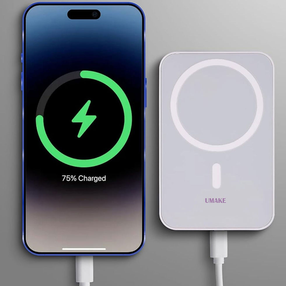 Thumbnail: Umake 5000mAh Mini Power Bank | Compact Fast Charge Backup Battery