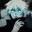 Thumbnail: Anime Jujutsu Kaisen Saturo Gojo Print Water Bottle (1L)