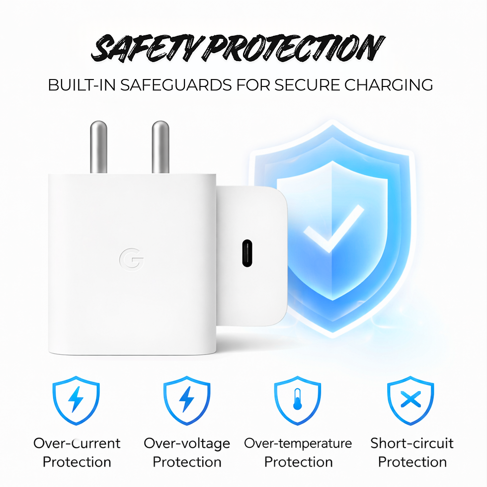 Thumbnail: UMake 30W USB-C Fast Charger with Cable | Compatible with Google Pixel Phones