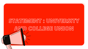 WUJS slams University and College Union