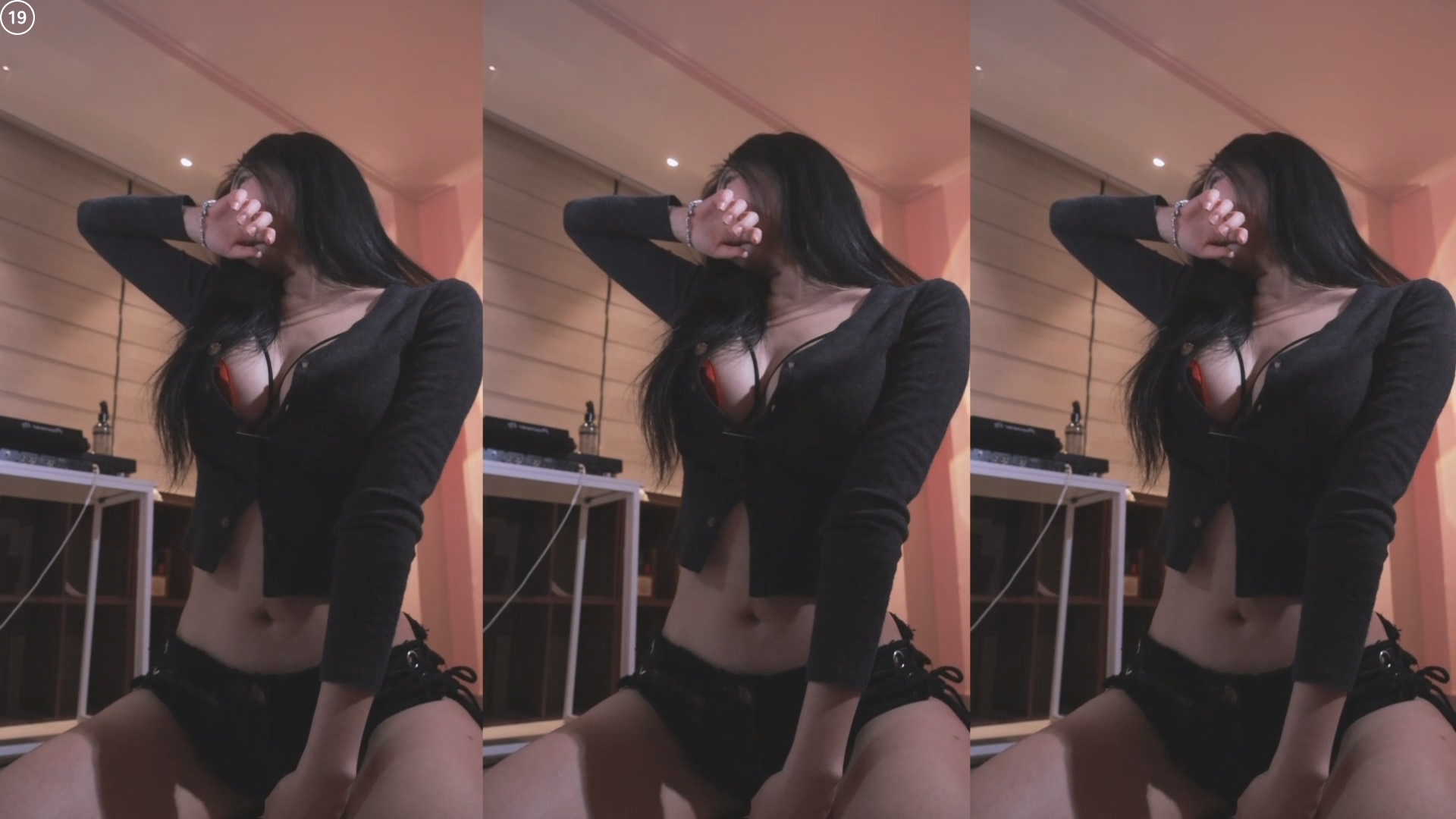 숲 하니니 260131 섹시한 리액션 컷