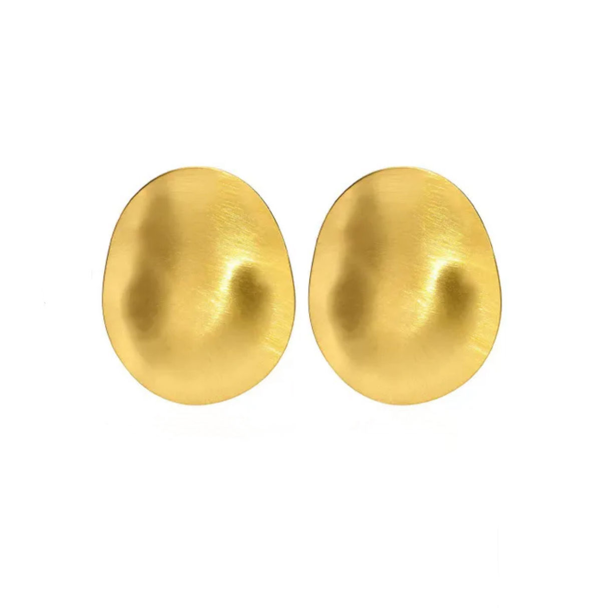 Aretes Pièce Plate d’or