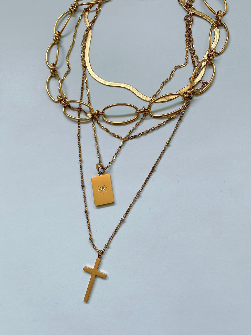 Miniatura: Choker Retro d’or