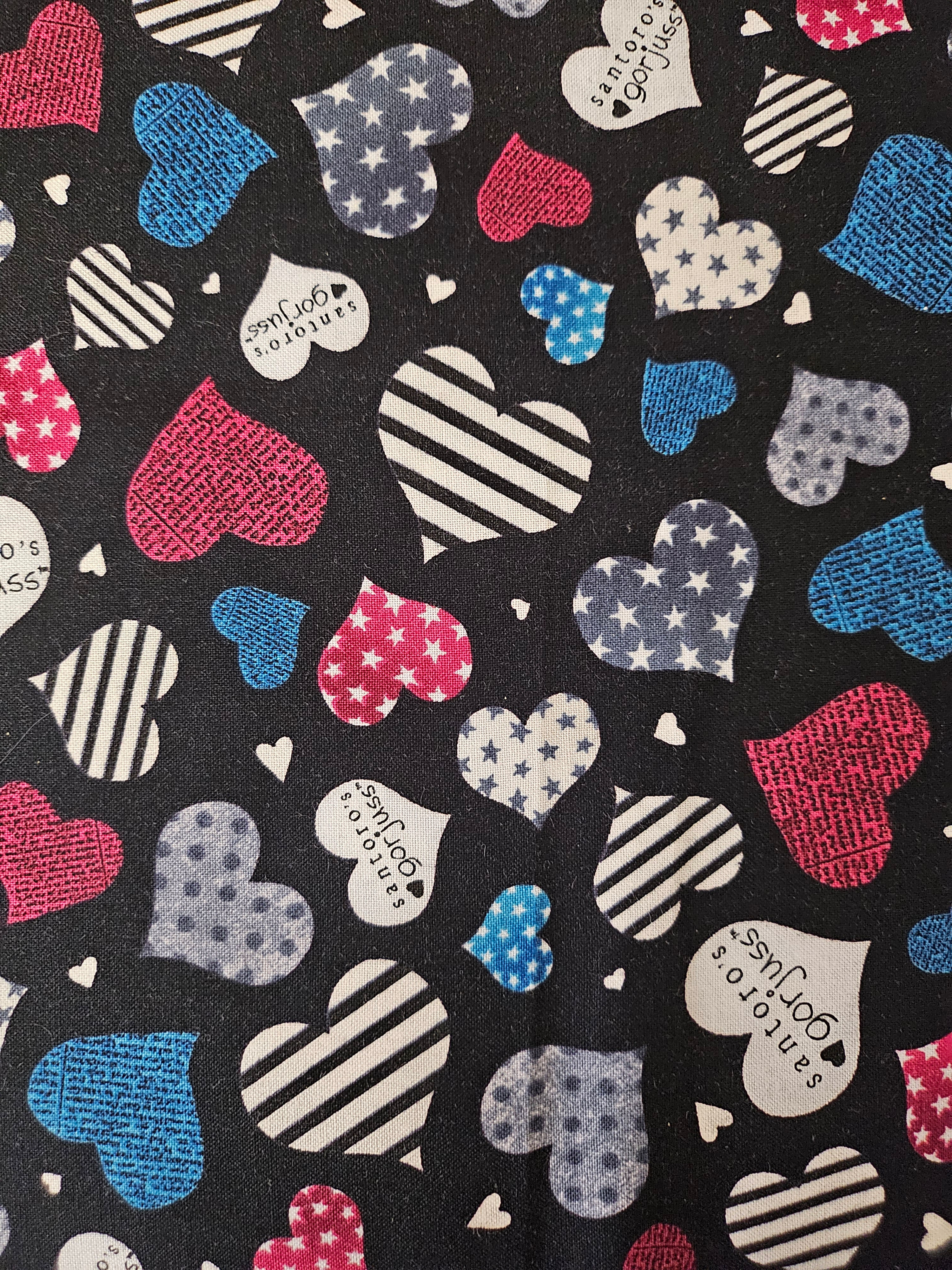 Coeur santoro gorjuss fond noir