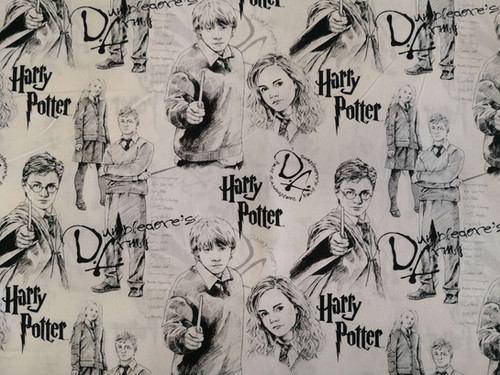 Personnages Harry Potter noir et blanc | Joelle coud