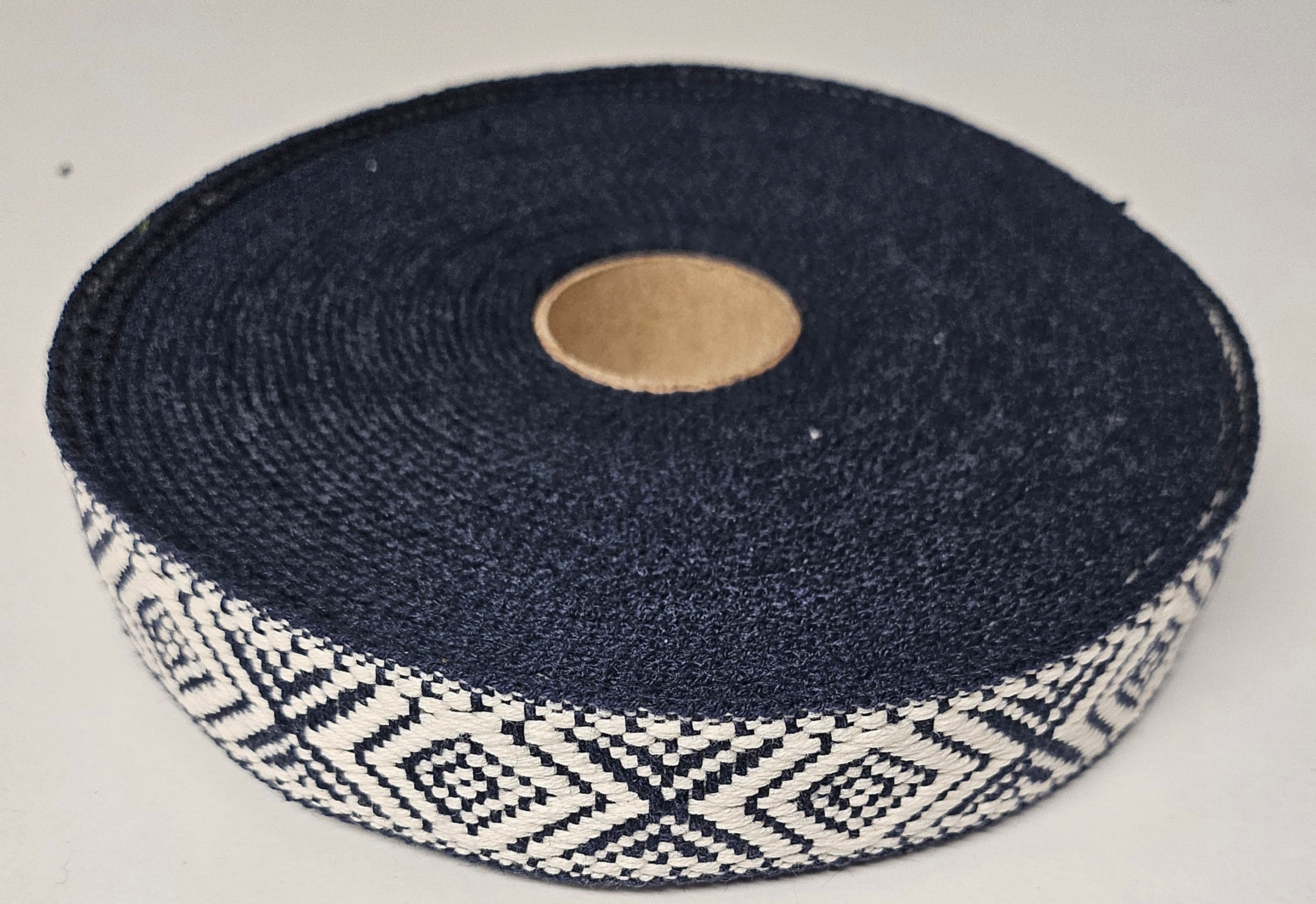 Sangle chevrons bleu marine