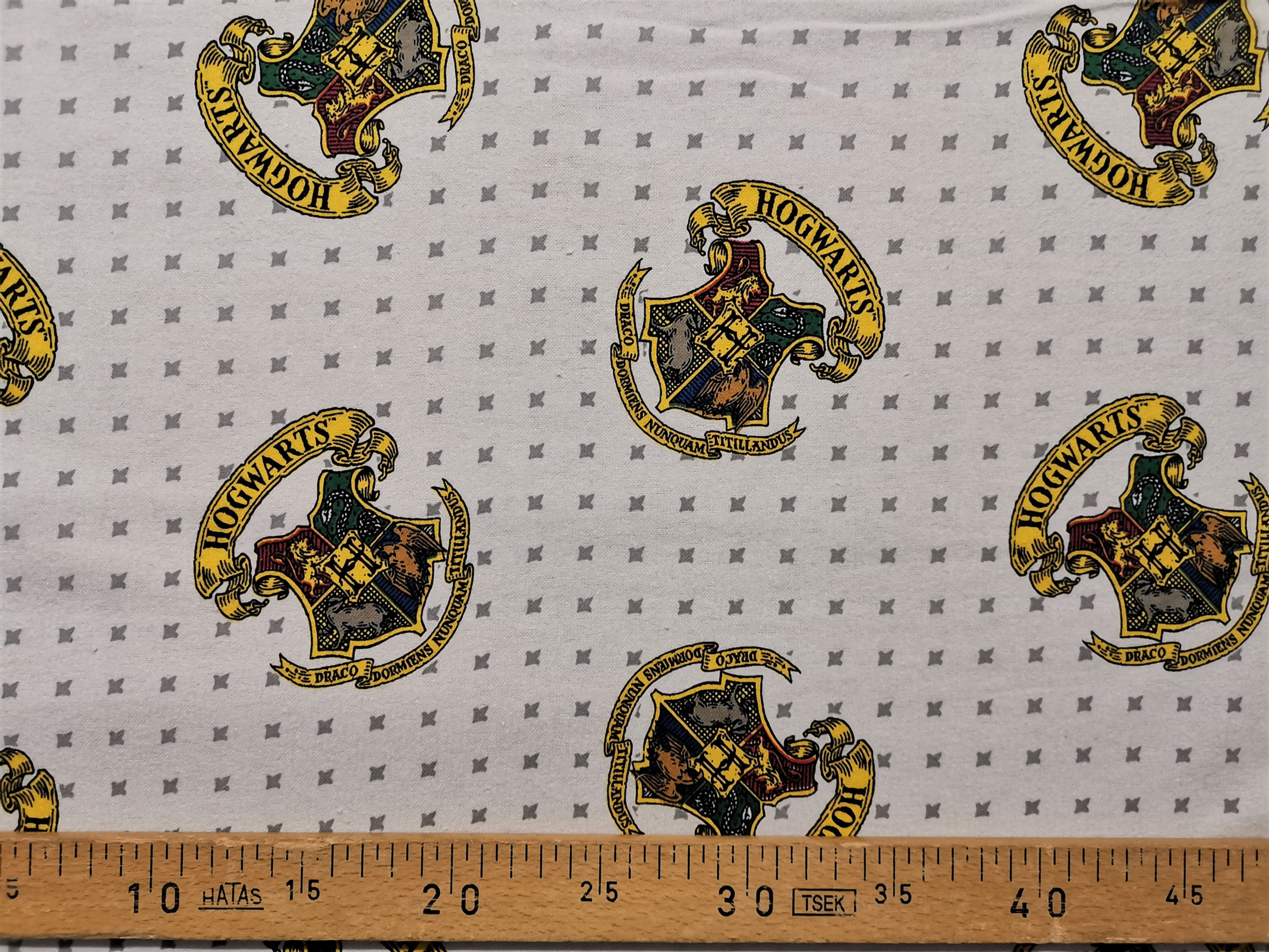 Ecussons Hogwartsen flanelle fond clair
