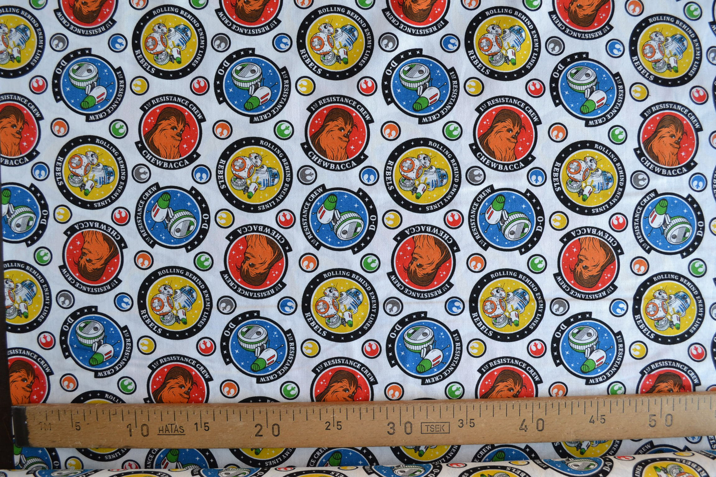 Star Wars dans les bulles colorées