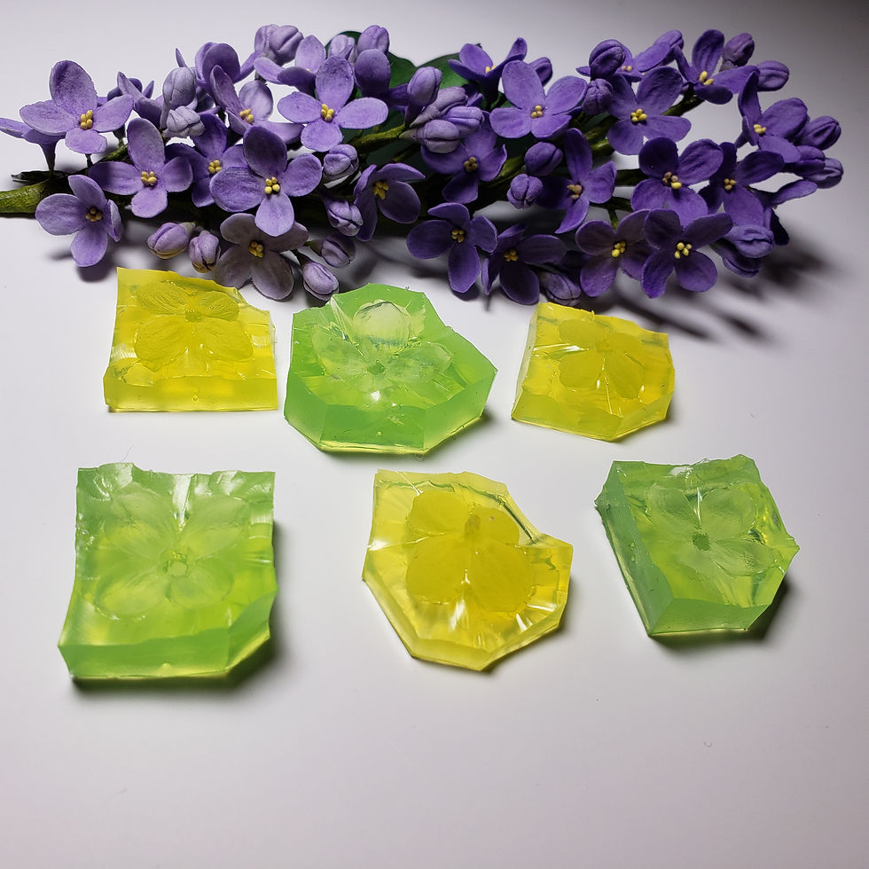 Thumbnail: Lilac flower veiners set of three 114v, 115v and 116v