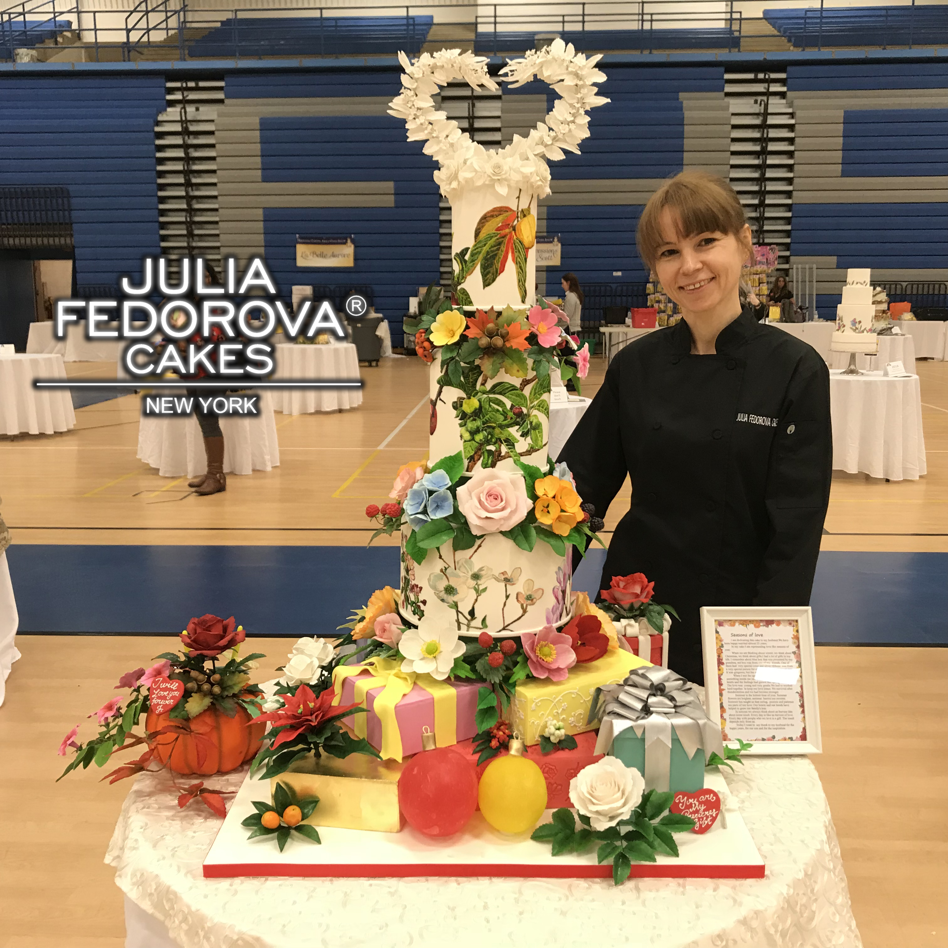 Third place. Wedding cake. National