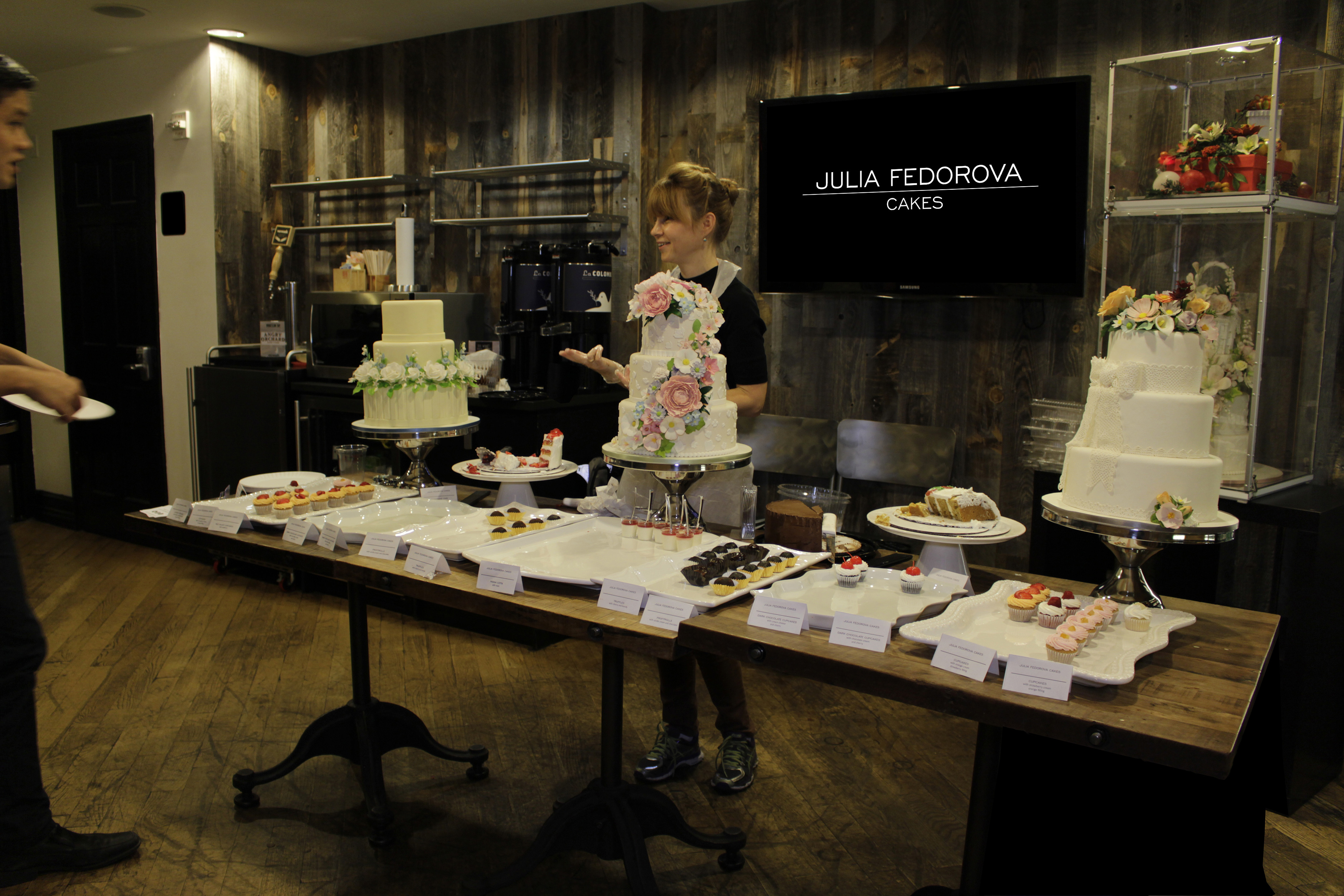 The presentation of new tastes
