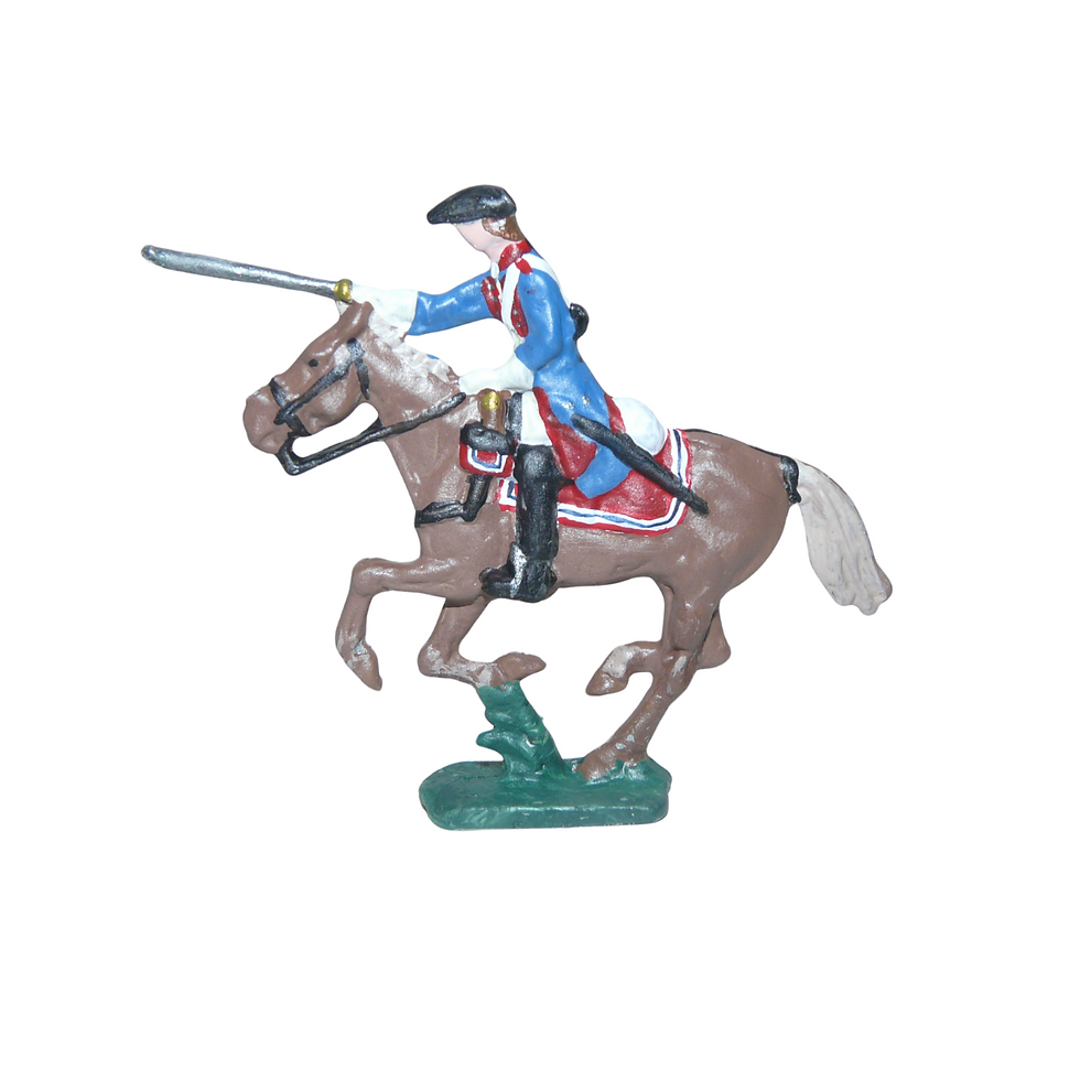 Miniatura: Cavalaria Prússia  (Dragões) 1756-1763