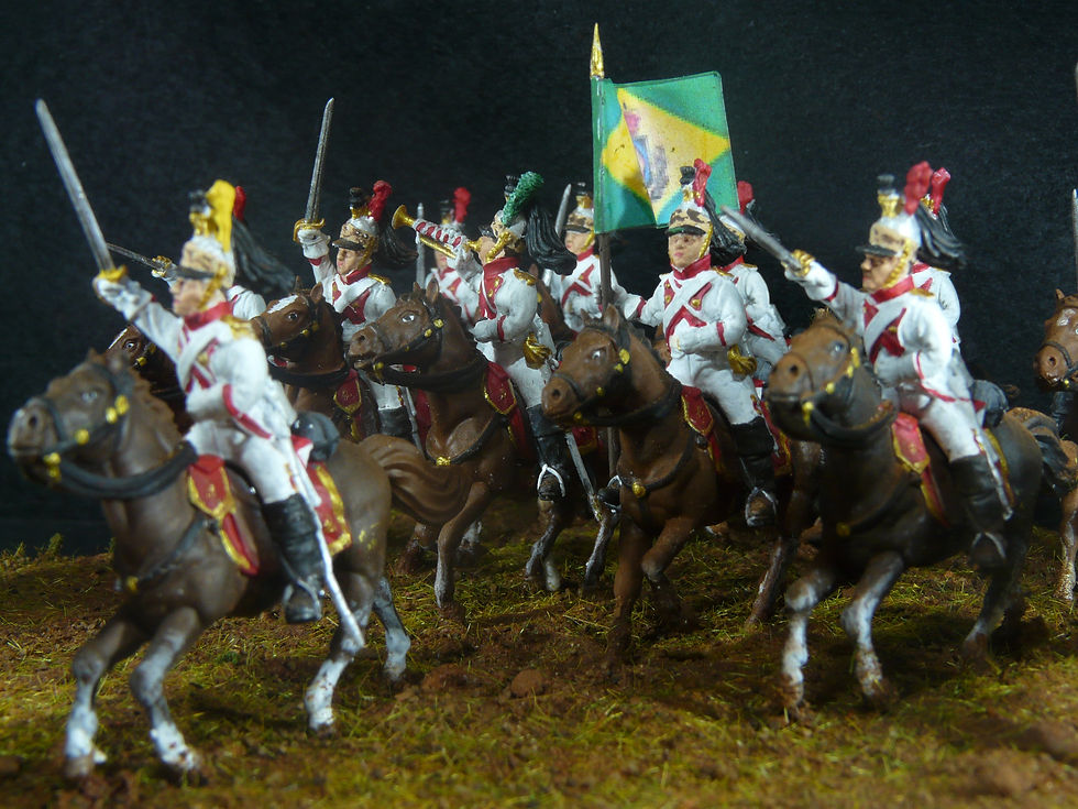 Miniatura: D. Pedro I com Guarda da Honra 1821