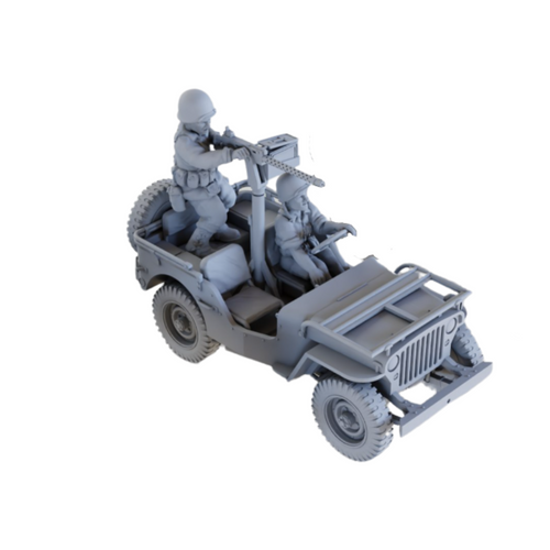 Willys Jeep com M1919 1/35 | Império Miniaturas
