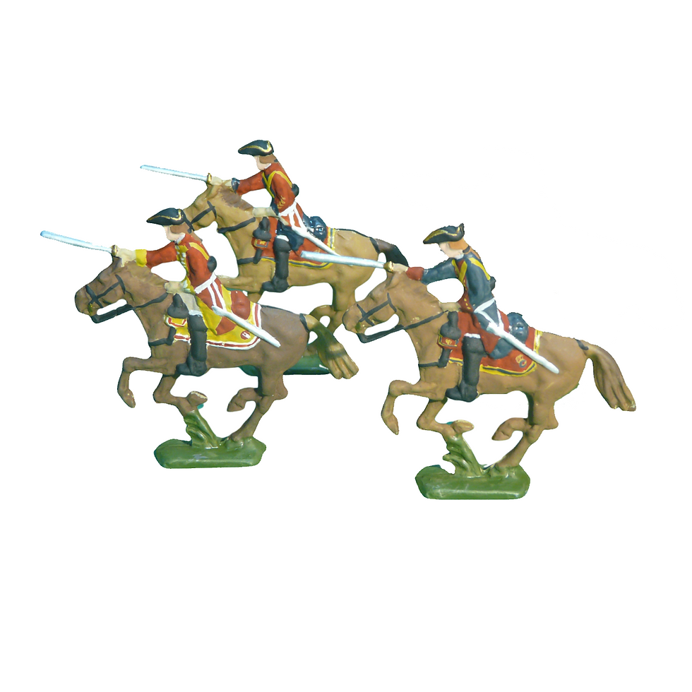 Miniatura: Cavalaria Inglesa (Dragões) 1756-1763