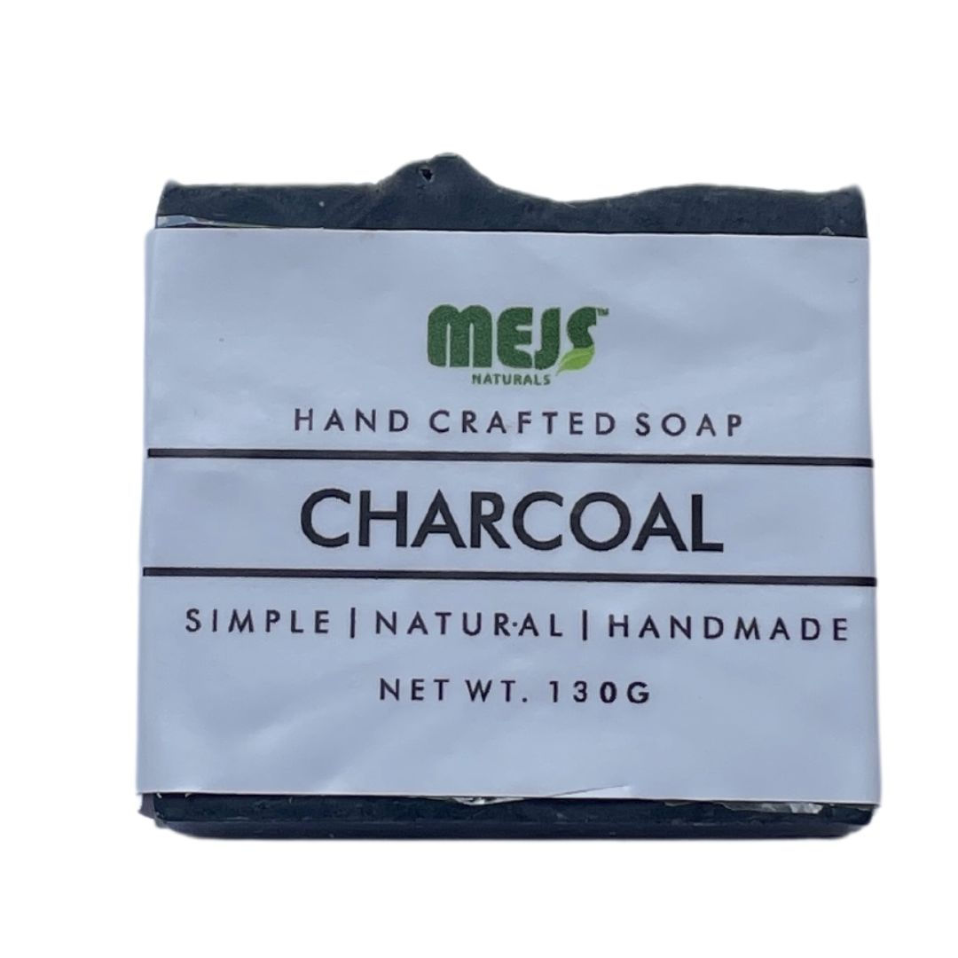 MEJS Shea Butter Bar Soap - Activated Charcoal
