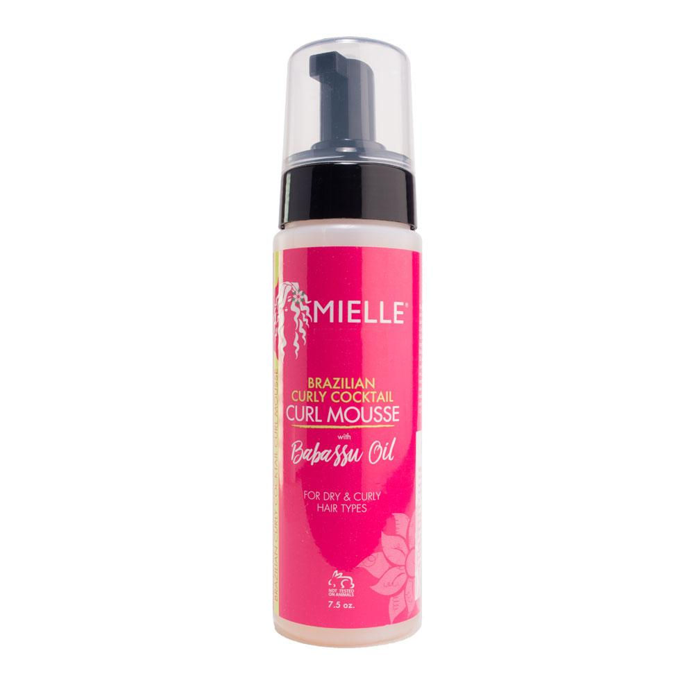 Mielle Organics Brazilian Curly Cocktail Curl Mousse 7.5 oz.