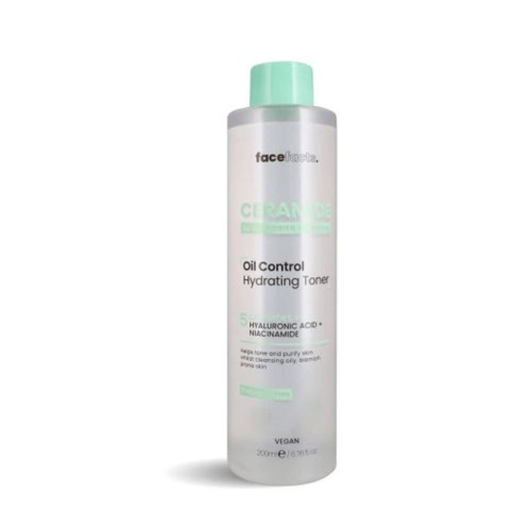 Face Facts Ceramide Oil Control Hydrating Toner, 200ml