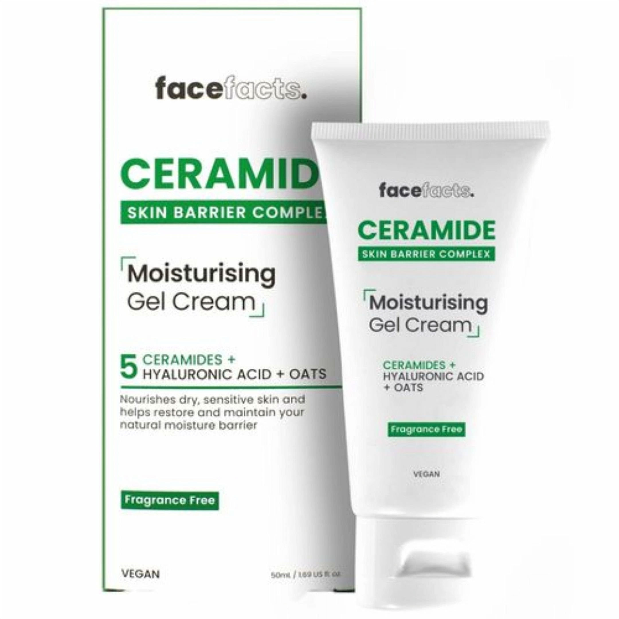 Face Facts Ceramide Moisturising Gel Cream – 50ml