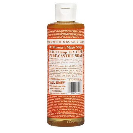 Thumbnail: Dr. Bronner's Pure Castile Liquid Soap Hemp Tea Tree