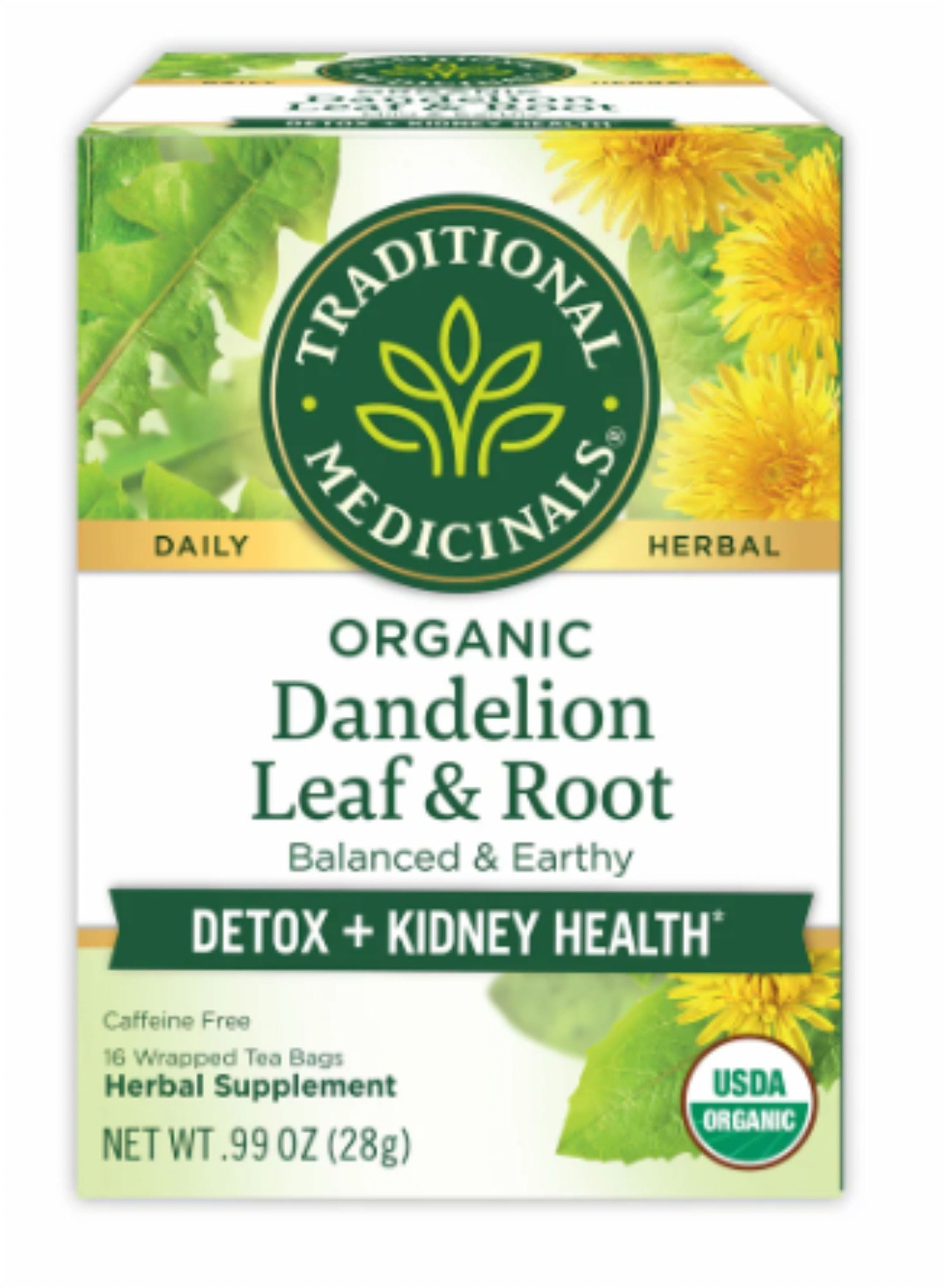 Traditional Medicinals Dandelion Leaf & Root Tea