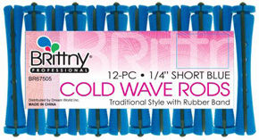 Thumbnail: Brittny Cold Wave Rods - Blue