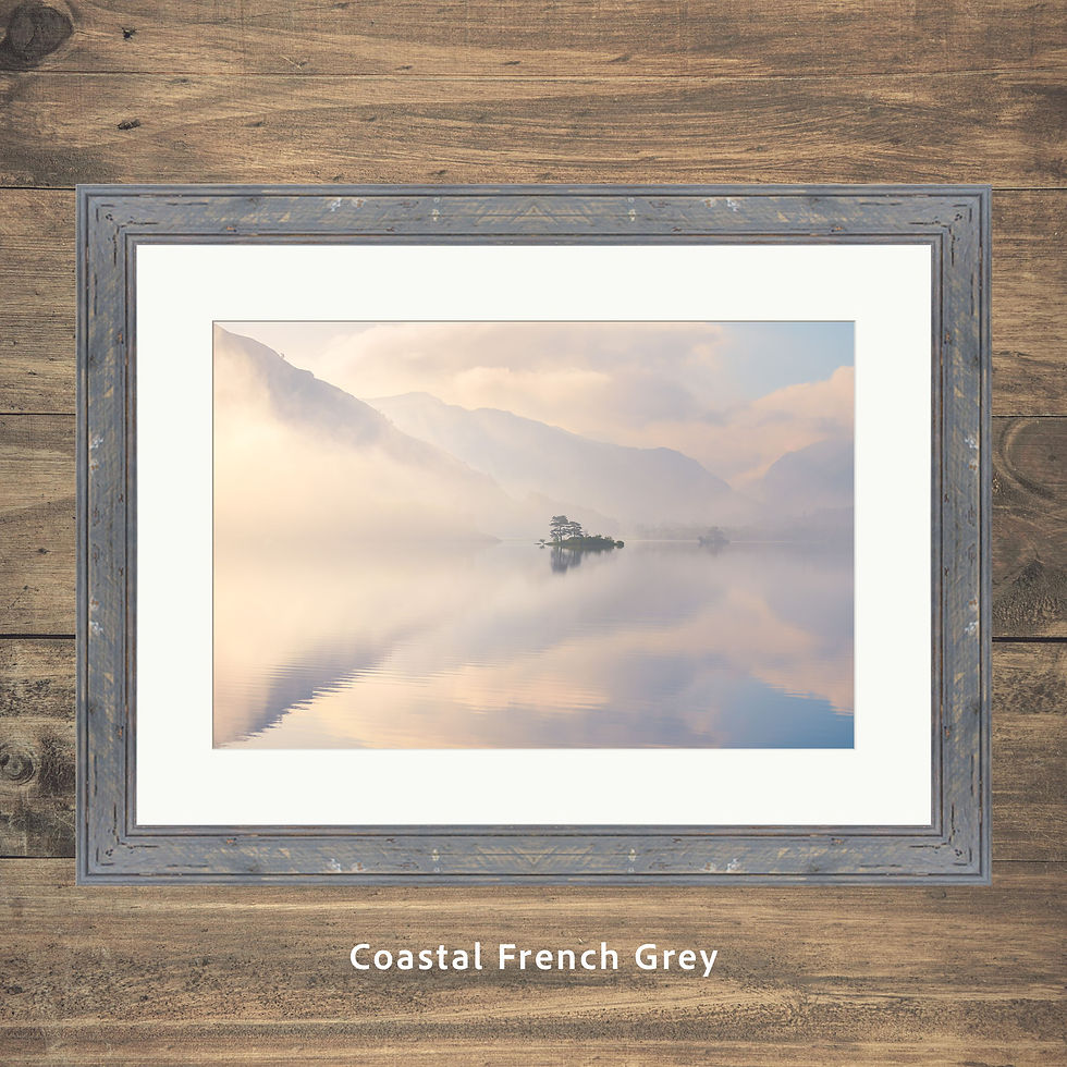 Thumbnail: a misty summer morning looking towards Glenridding & Wall Holm Island, Ullswater, Lake District, UK.