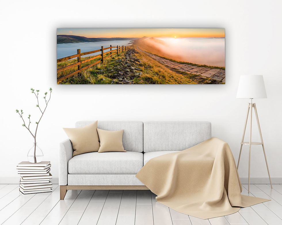 Thumbnail: Pathway to Heaven - Mam Tor, Peak District, UK.