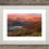 Thumbnail: Framed photography prints of beautiful morning light on The Langdale Pikes from Loughrigg in The Lake District, UK.