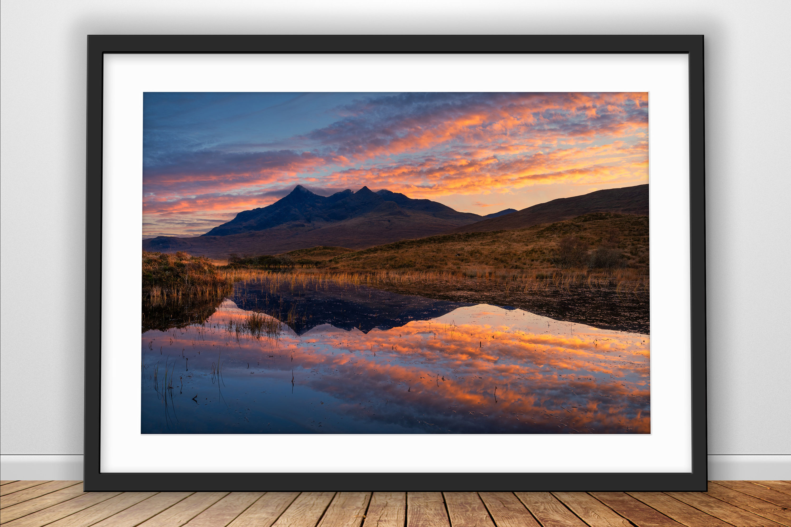 Sligachan Sunset from Loch Nan Eilean.