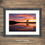 Thumbnail: Framed photography prints of a dramatic sunset with lone tree at Kelly Hall Tarn, Coniston, Lake District, UK.
