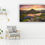 Thumbnail: Beautiful photography canvas of a summer sunset seen from Haystacks near Buttermere in The Lake District.
