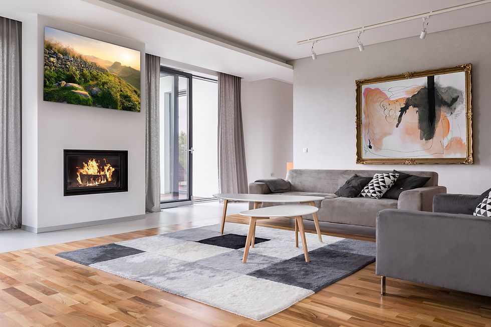 Thumbnail: Photographic canvas prints of a warm summer morning up Cuddys Crag, with views of Hadrian's Wall in Northumberland, UK.