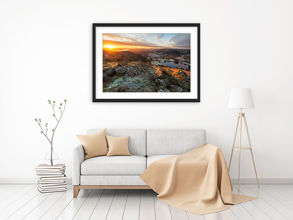 Thumbnail: Bright Start - Loughrigg Fell, Lake District, UK.