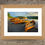 Thumbnail: Framed photography prints of the rowing boats at Keswick Launches with a view of Derwentwater, Lake District, UK.