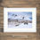 Thumbnail: Framed photography picture prints of a winter view of The Lagangarbh Hut and The Buachaille at Glencoe in Scotland, UK.