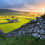 Thumbnail: Beautiful photography canvas prints of an old stone barn with green fields of Wensleydale in The Yorkshire Dales, UK.