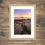 Thumbnail: Framed photography prints of a beautiful pink sunrise at St Marys Lighthouse, Whitley Bay, UK.