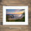 Thumbnail: Framed photography prints of a spring evening sunset at Durdle Door on the Jurassic Coast, Dorset, UK.