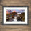 Thumbnail: Framed photography picture prints of the Glen Etive waterfall at sunrise in Glencoe, Scotland, UK.